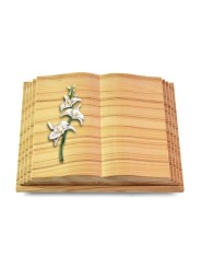 Grabbuch Livre Pagina/Woodland Orchidee (Color)