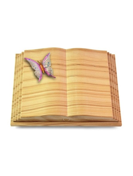 Grabbuch Livre Pagina/Woodland Papillon 1 (Color)