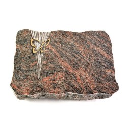 Grabplatte Himalaya Delta Papillon (Bronze)