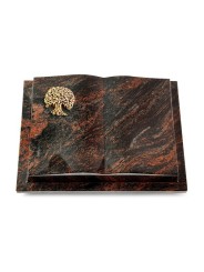 Grabbuch Livre Podest/Aruba Baum 3 (Bronze)