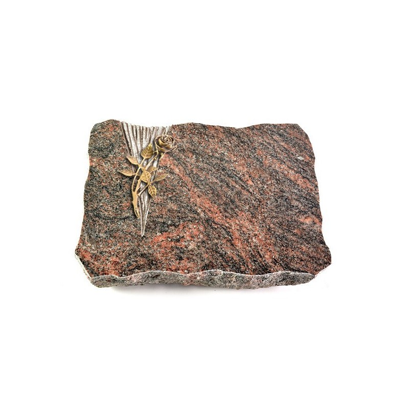 Grabplatte Himalaya Delta Rose 6 (Bronze)