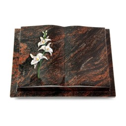 Grabbuch Livre Podest/Aruba Orchidee (Color)