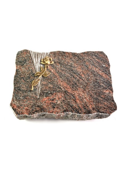 Grabplatte Himalaya Delta Rose 7 (Bronze)