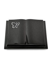 Grabbuch Livre Podest/Indisch Black Papillon (Alu)