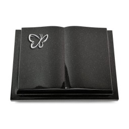 Grabbuch Livre Podest/Indisch Black Papillon (Alu)