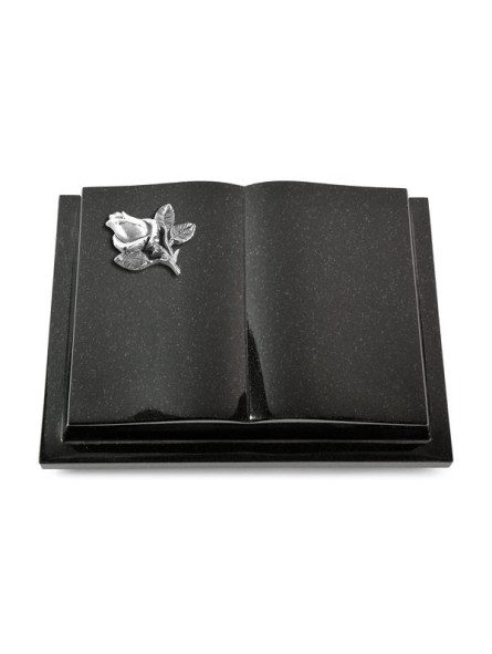 Grabbuch Livre Podest/Indisch Black Rose 3 (Alu)