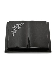Grabbuch Livre Podest/Indisch Black Rose 5 (Alu)
