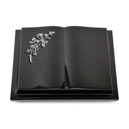 Grabbuch Livre Podest/Indisch Black Rose 5 (Alu)