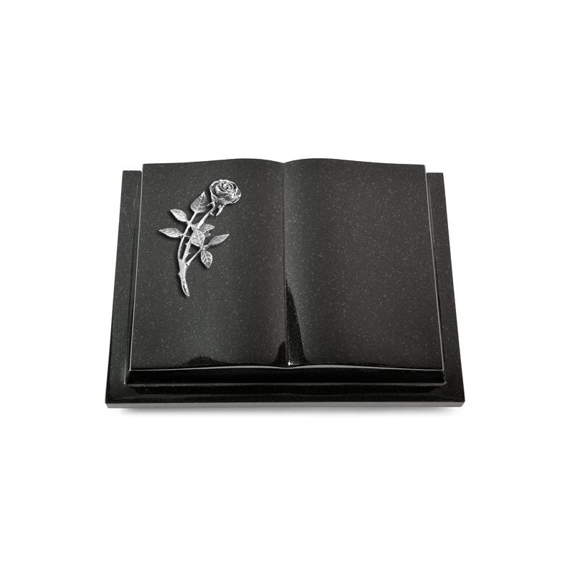 Grabbuch Livre Podest/Indisch Black Rose 6 (Alu)