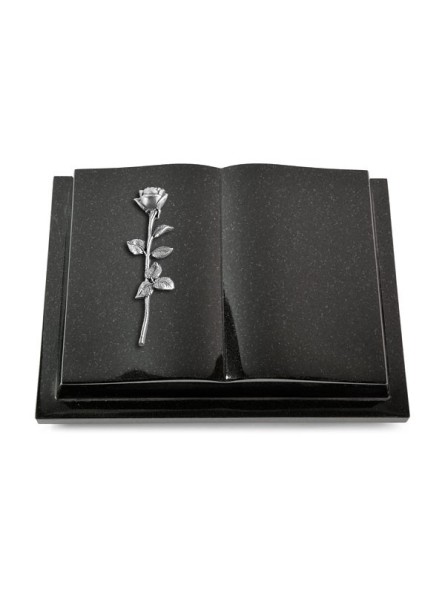 Grabbuch Livre Podest/Indisch Black Rose 12 (Alu)