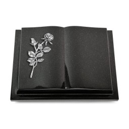 Grabbuch Livre Podest/Indisch Black Rose 13 (Alu)