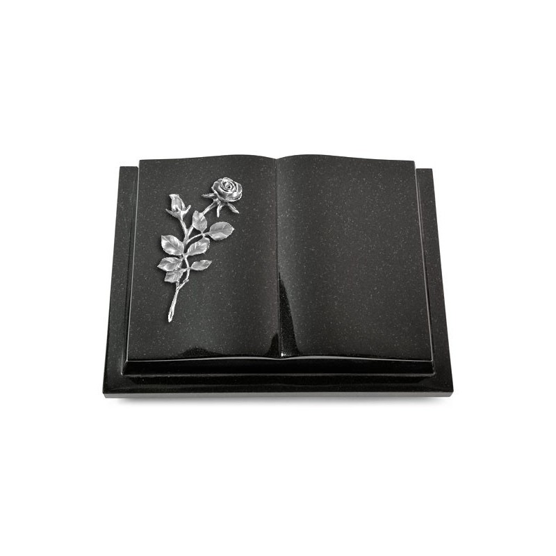 Grabbuch Livre Podest/Indisch Black Rose 13 (Alu)