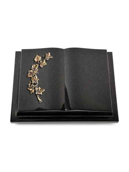 Grabbuch Livre Podest/Indisch Black Efeu (Bronze)