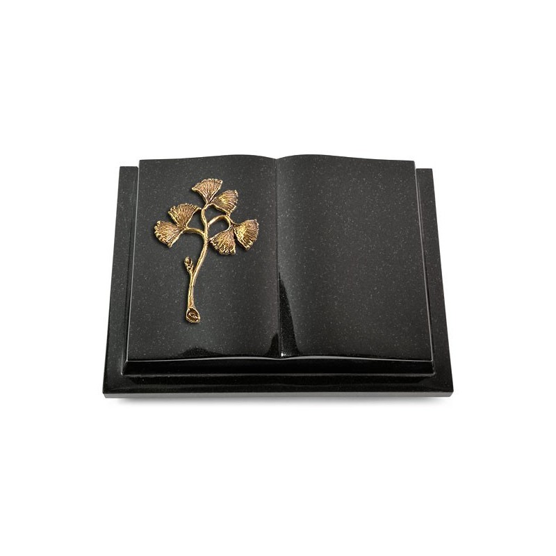 Grabbuch Livre Podest/Indisch Black Gingozweig 1 (Bronze)