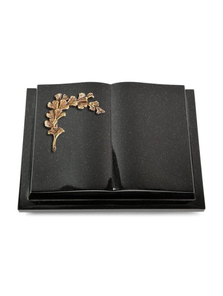 Grabbuch Livre Podest/Indisch Black Gingozweig 2 (Bronze)