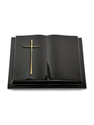 Grabbuch Livre Podest/Indisch Black Kreuz 2 (Bronze)