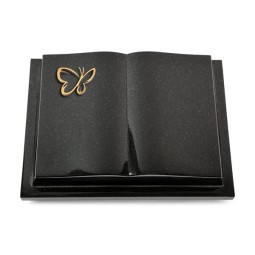 Grabbuch Livre Podest/Indisch Black Papillon (Bronze)