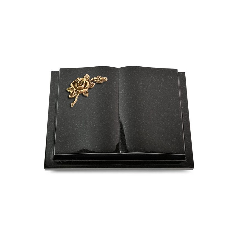 Grabbuch Livre Podest/Indisch Black Rose 1 (Bronze)