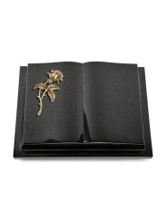 Grabbuch Livre Podest/Indisch Black Rose 2 (Bronze)
