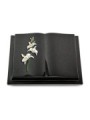 Grabbuch Livre Podest/Indisch Black Orchidee (Color)