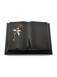 Grabbuch Livre Podest/Indisch Black Rose 2 (Color)