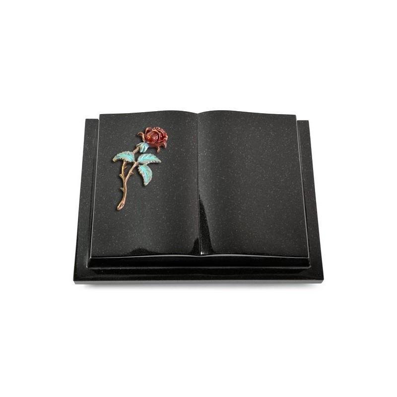 Grabbuch Livre Podest/Indisch Black Rose 2 (Color)