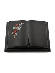 Grabbuch Livre Podest/Indisch Black Rose 3 (Color)