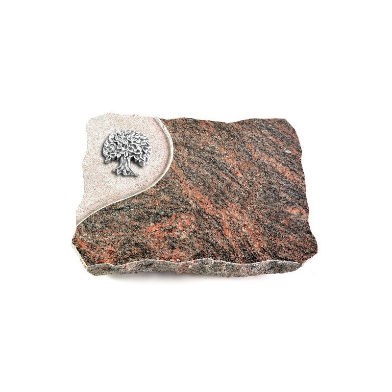 Grabplatte Himalaya Folio Baum 3 (Alu)