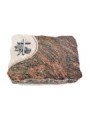 Grabplatte Himalaya Folio Kreuz 1 (Alu)