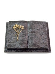 Grabbuch Livre Podest/Orion Lilie (Bronze)