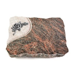 Grabplatte Himalaya Folio Rose 1 (Alu)