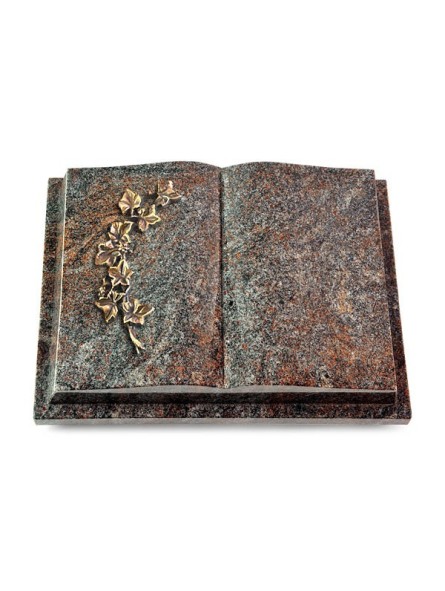 Grabbuch Livre Podest/Paradiso Efeu (Bronze)