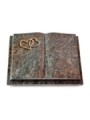 Grabbuch Livre Podest/Paradiso Herzen (Bronze)