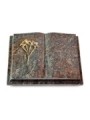 Grabbuch Livre Podest/Paradiso Lilie (Bronze)