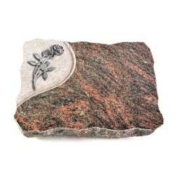 Grabplatte Himalaya Folio Rose 6 (Alu)