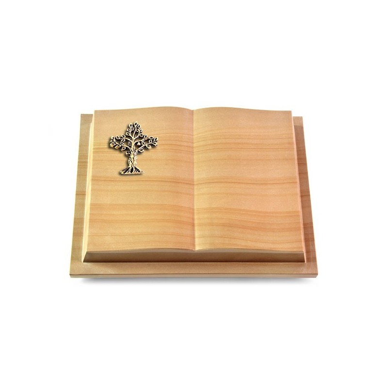 Grabbuch Livre Podest/Woodland Baum 2 (Bronze)