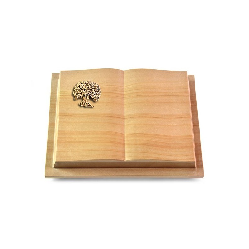 Grabbuch Livre Podest/Woodland Baum 3 (Bronze)