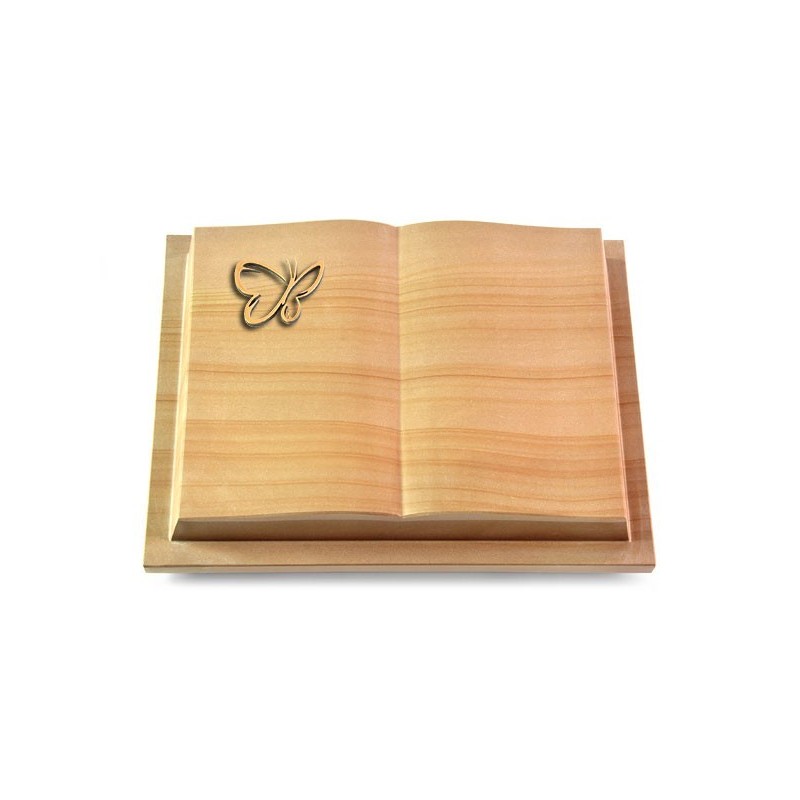Grabbuch Livre Podest/Woodland Papillon (Bronze)