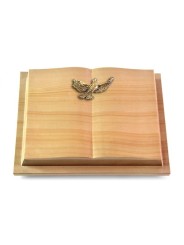 Grabbuch Livre Podest/Woodland Taube (Bronze)