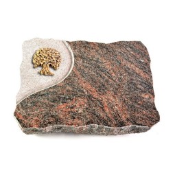 Grabplatte Himalaya Folio Baum 3 (Bronze)