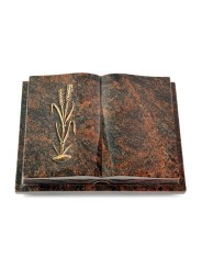Grabbuch Livre Podest Folia/Aruba Ähren 2 (Bronze)