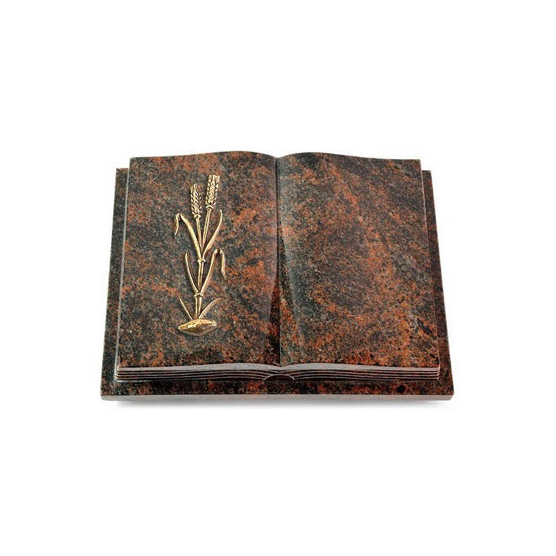 Grabbuch Livre Podest Folia/Aruba Ähren 2 (Bronze)