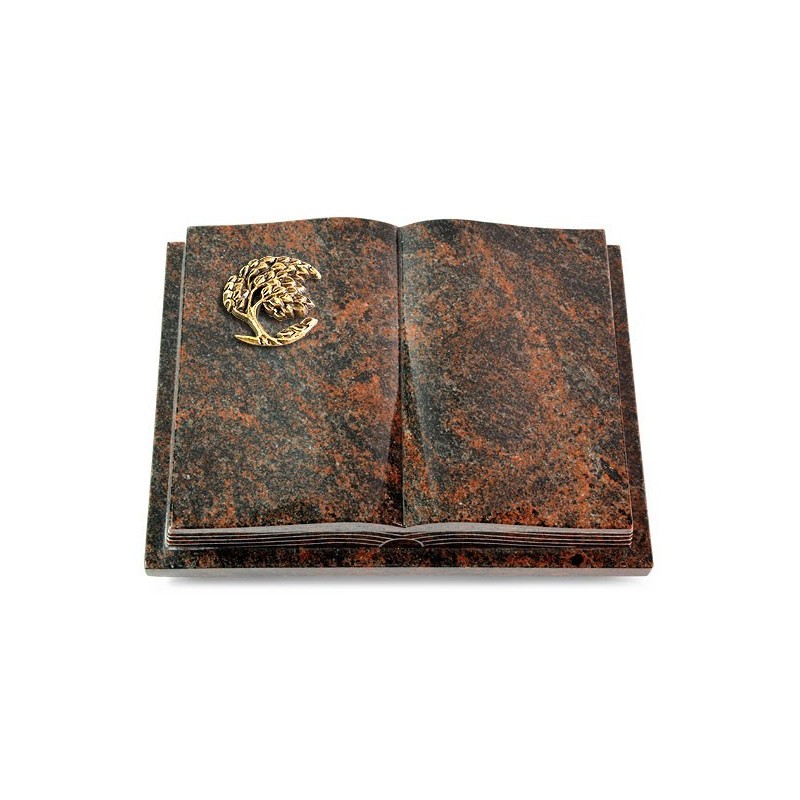 Grabbuch Livre Podest Folia/Aruba Baum 1 (Bronze)
