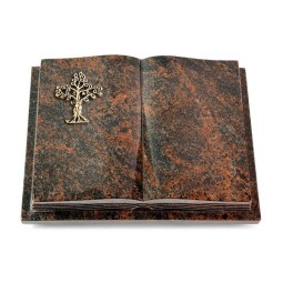 Grabbuch Livre Podest Folia/Aruba Baum 2 (Bronze)