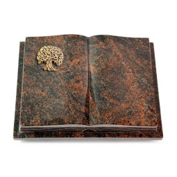 Grabbuch Livre Podest Folia/Aruba Baum 3 (Bronze)