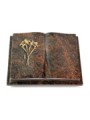 Grabbuch Livre Podest Folia/Aruba Lilie (Bronze)