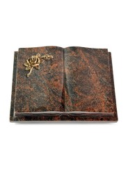 Grabbuch Livre Podest Folia/Aruba Rose 1 (Bronze)