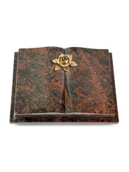 Grabbuch Livre Podest Folia/Aruba Rose 4 (Bronze)