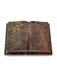 Grabbuch Livre Podest Folia/Aruba Rose 5 (Bronze)