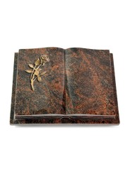 Grabbuch Livre Podest Folia/Aruba Rose 6 (Bronze)